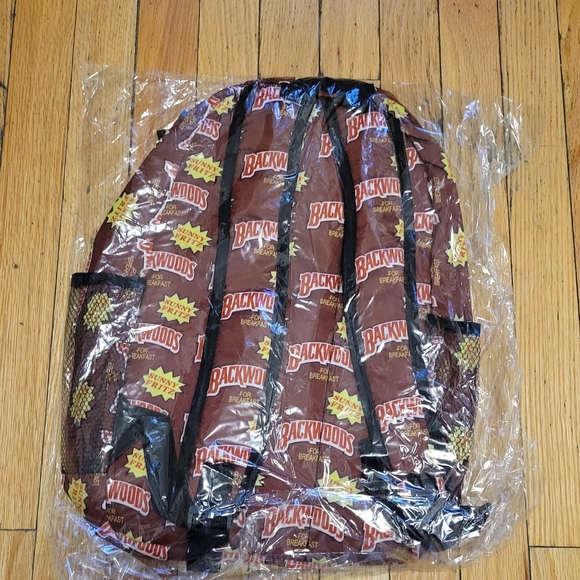 Backwoods Brown Graphic Backpack - Picture 2 of 2